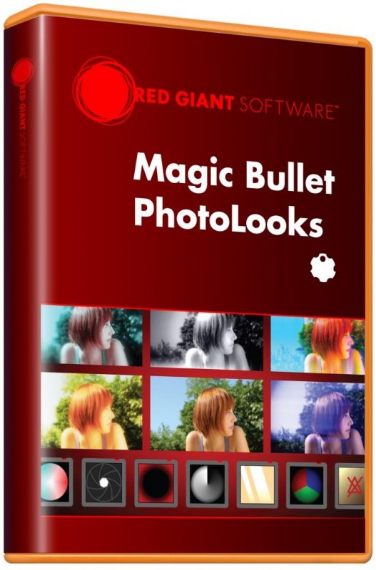 Magic Bullet PHOTOLOOKS. Red giant Magic Pluress. Magic giant book.